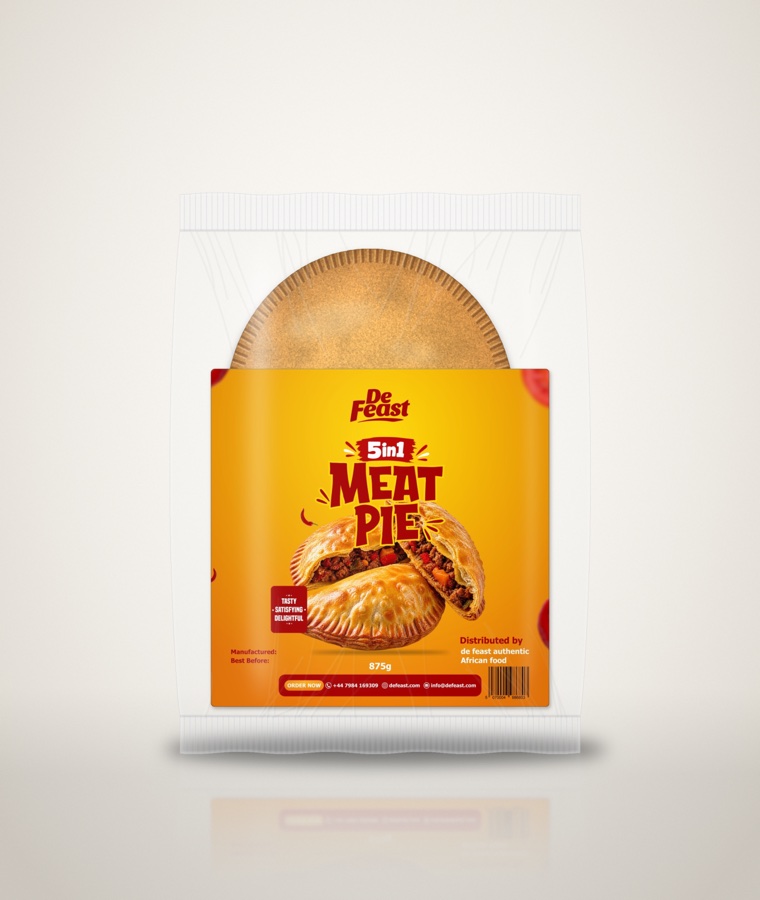 A tray of freshly baked Defeast meat pies